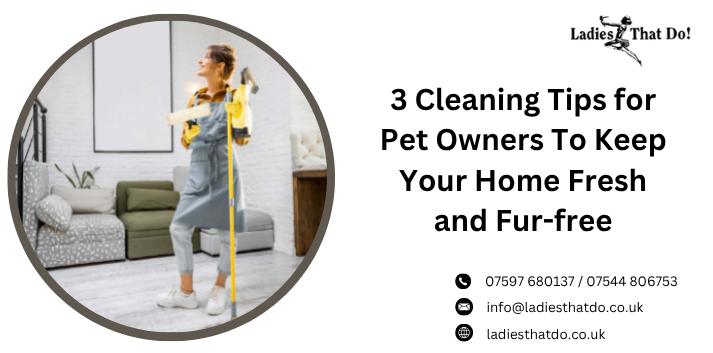 3 Cleaning Tips for Pet Owners To Keep Your Home Fresh and Fur-free