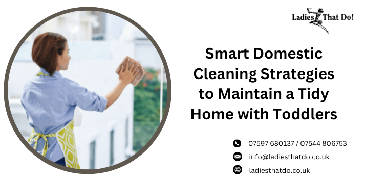 Smart Domestic Cleaning Strategies to Maintain a Tidy Home with Toddlers