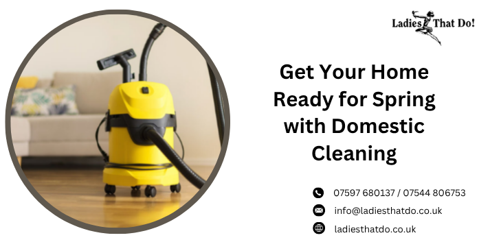 Get Your Home Ready for Spring with Domestic Cleaning